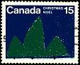 Canada - 1975 - Trees - 15 - Shown - Christmas Noel - Scott  679 A339 - 0